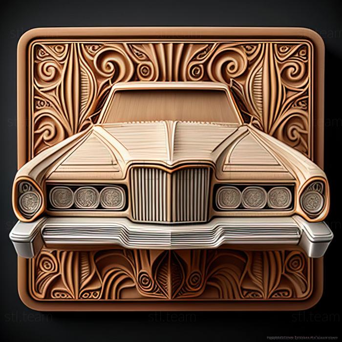 3D model Lincoln Continental Mark III (STL)